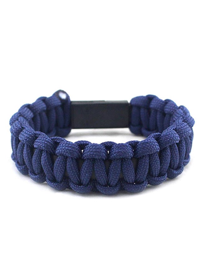 NIBEMINENT Weaving Wristband Lightning Cable Dark Blue - Image 2
