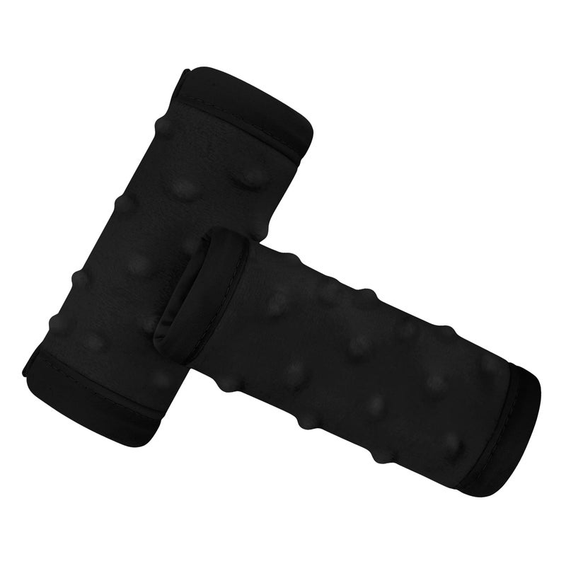 Pro Goleem Car Seat Strap Covers for Babies Unisex Soft Car Seat Strap Shoulder Pads for All Car Seats, Stroller, Pushcar, Small Size Designed for Newborn, Black - Image 1