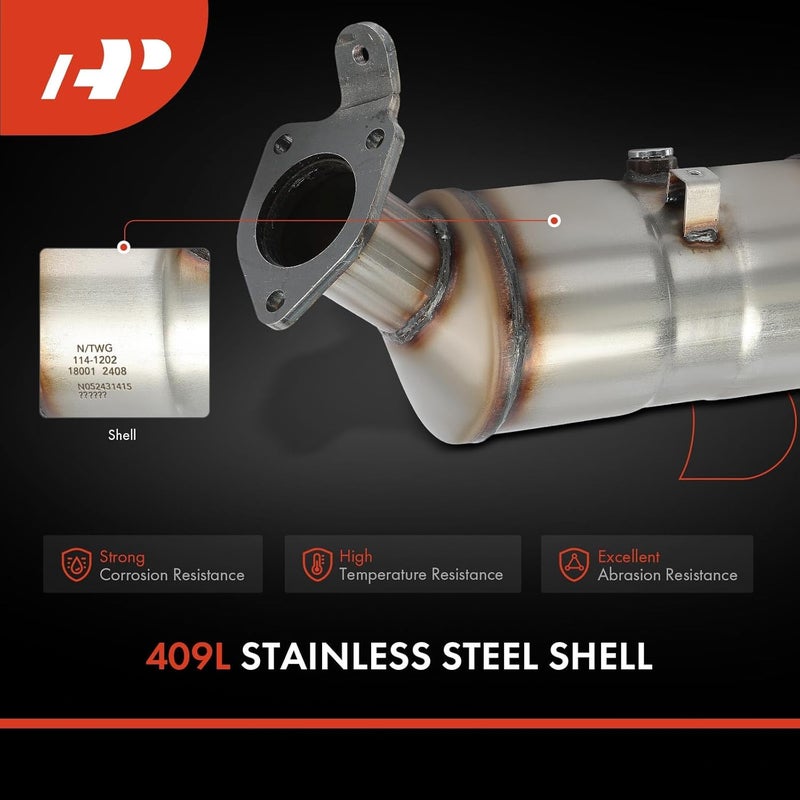 A-Premium Front Catalytic Converter for Honda Civic 2016-2021 - Image 5