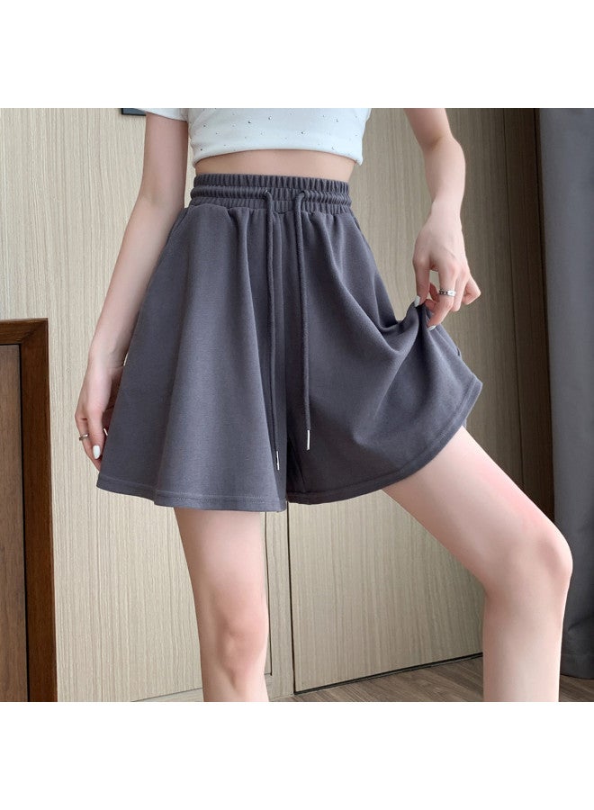 TonLion Women's Ballet Skort Summer Casual Mid-length Shorts Loose Fashion Short Skort Ballet Skirt Shorts For Women - Image 4