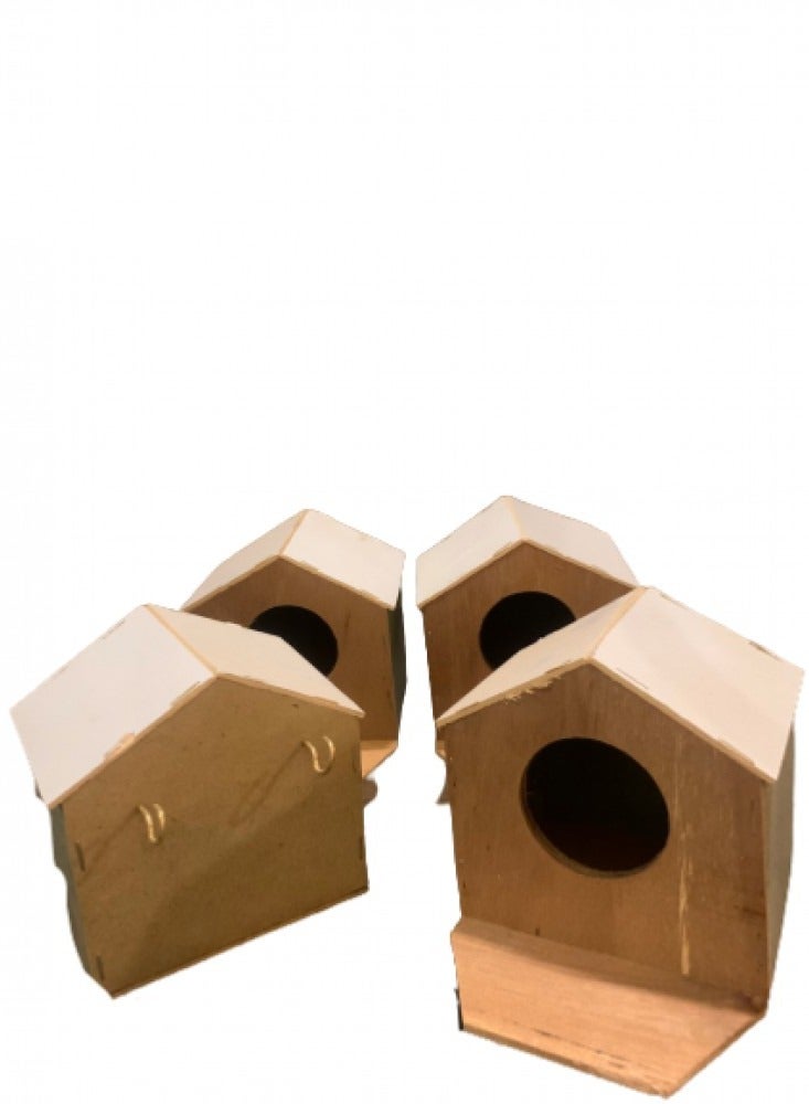 Generic Small wooden zebra nest box  - Image 2