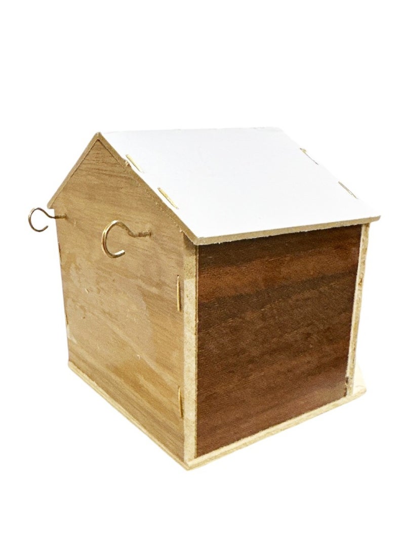 Generic Small wooden zebra nest box  - Image 4