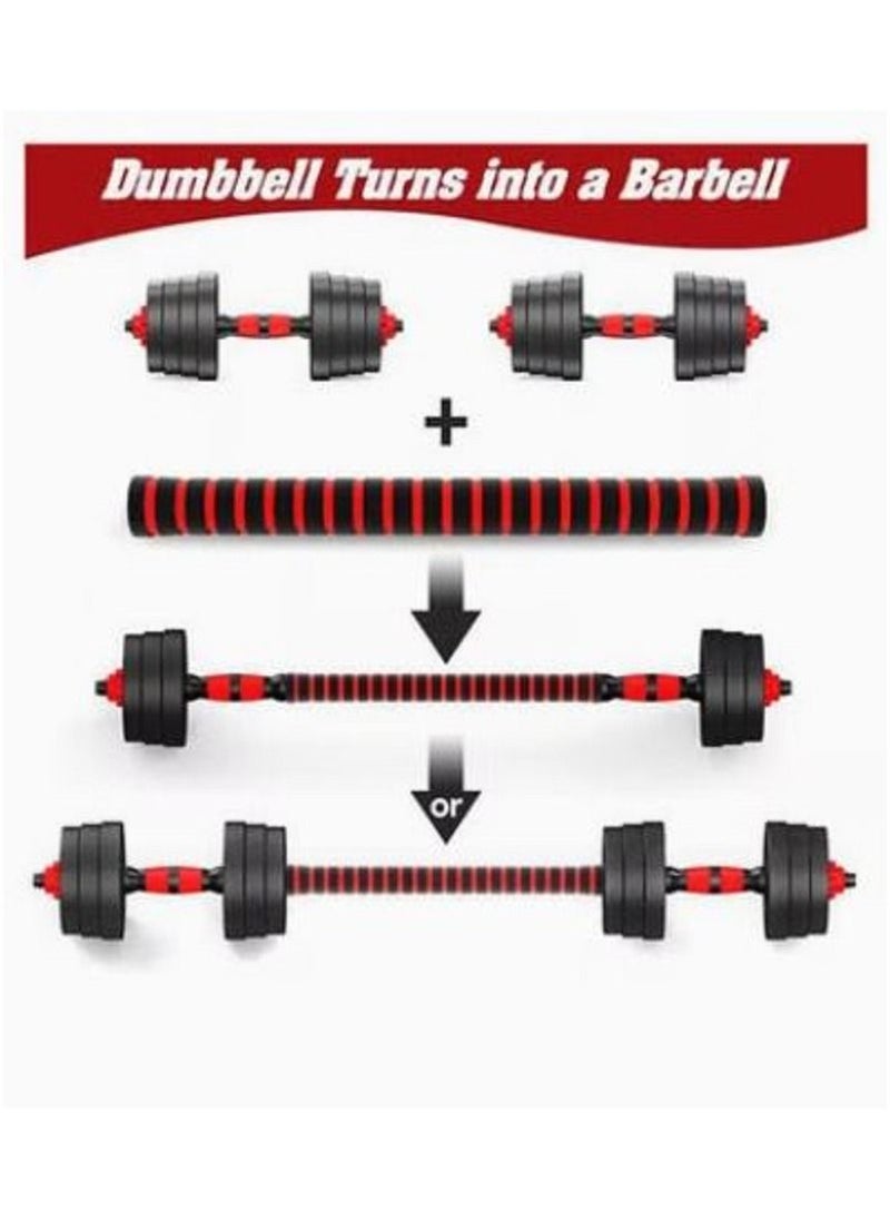 AGD - Adjustable Weight Dumbbells Set 10kg - Image 1