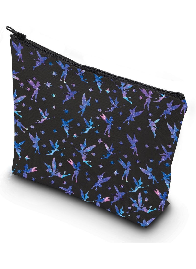 WCGXKO - WCGXKO Family Vacation Gift Tink Zipper Pouch Makeup Bag (T purple) - Image 1