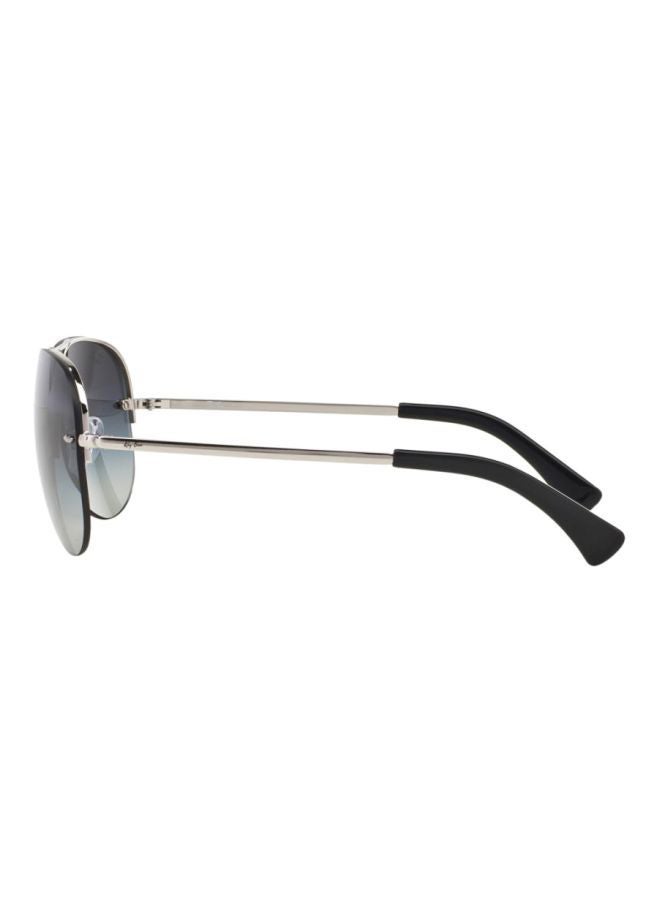 Ray-Ban Unisex UV Protection Aviator Sunglasses - RB3449 - Lens Size: 59 mm - Silver - Image 3