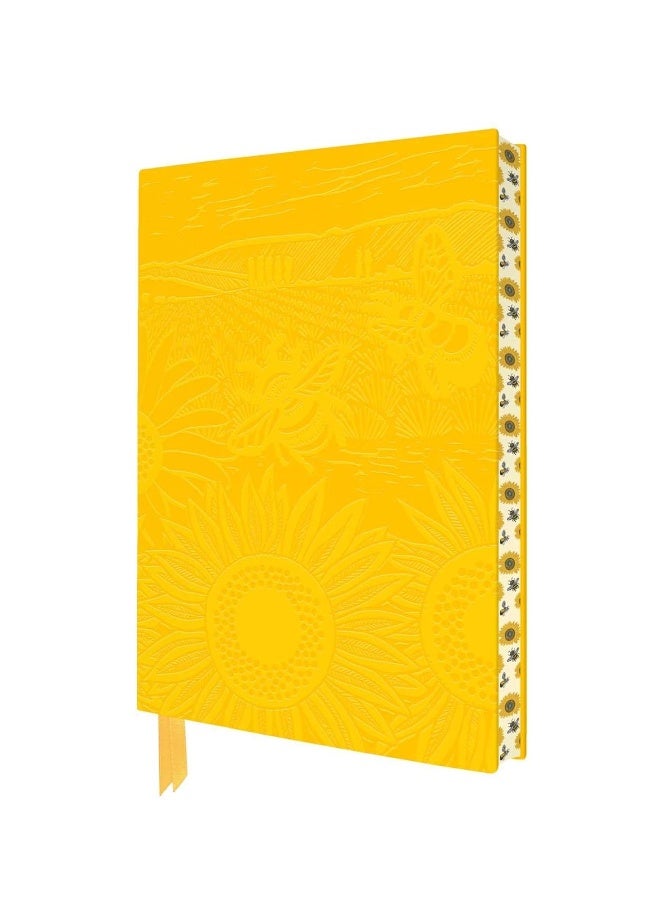 Kate Heiss: Sunflower Fields Artisan Art Notebook 