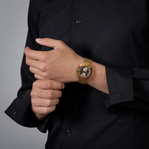 Rado - DiaStar Original Open Heart - Men - Swiss Watch - Sapphire Crystal Dial - Stainless Steel/PVD - 6 Cubic Zirconia - 80 Hours of Power Reserve - Automatic - 35 mm - Image 3