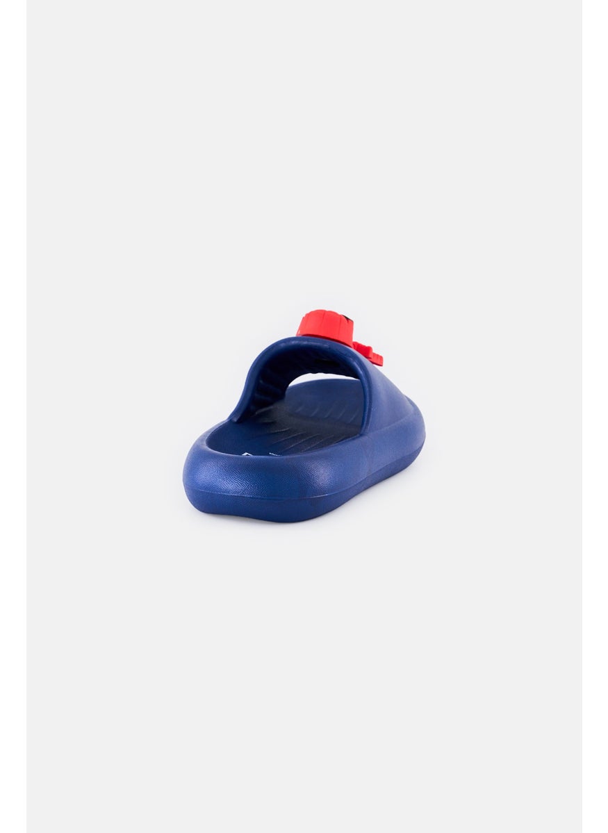 MARVEL Kids Boy Spidey Slip On Slides, Navy  - Image 2