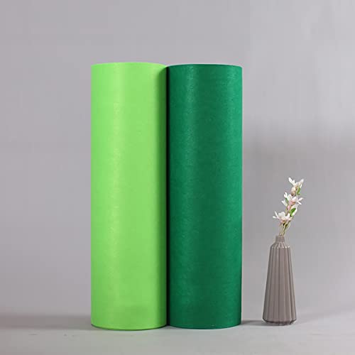 HUAHOO Aisle Runners Wedding Accessories Grass Green Aisle Runner Carpet Rugs for Step and Repeat Display, Ceremony Parties and Events Indoor or Outdoor Decoration 24 Inch Wide x 15 feet Long - Image 4