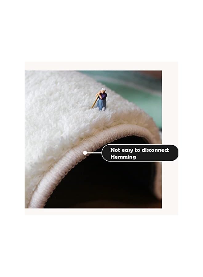 The Bros Half Round Door Mat, Non-Slip Welcome Entrance Way Rug, Pashmina Door Mats,Half Circle Rugs for Garage, Patio, High Traffic Areas, Sunshine Entrance Doormat 40 * 60cm - Image 4