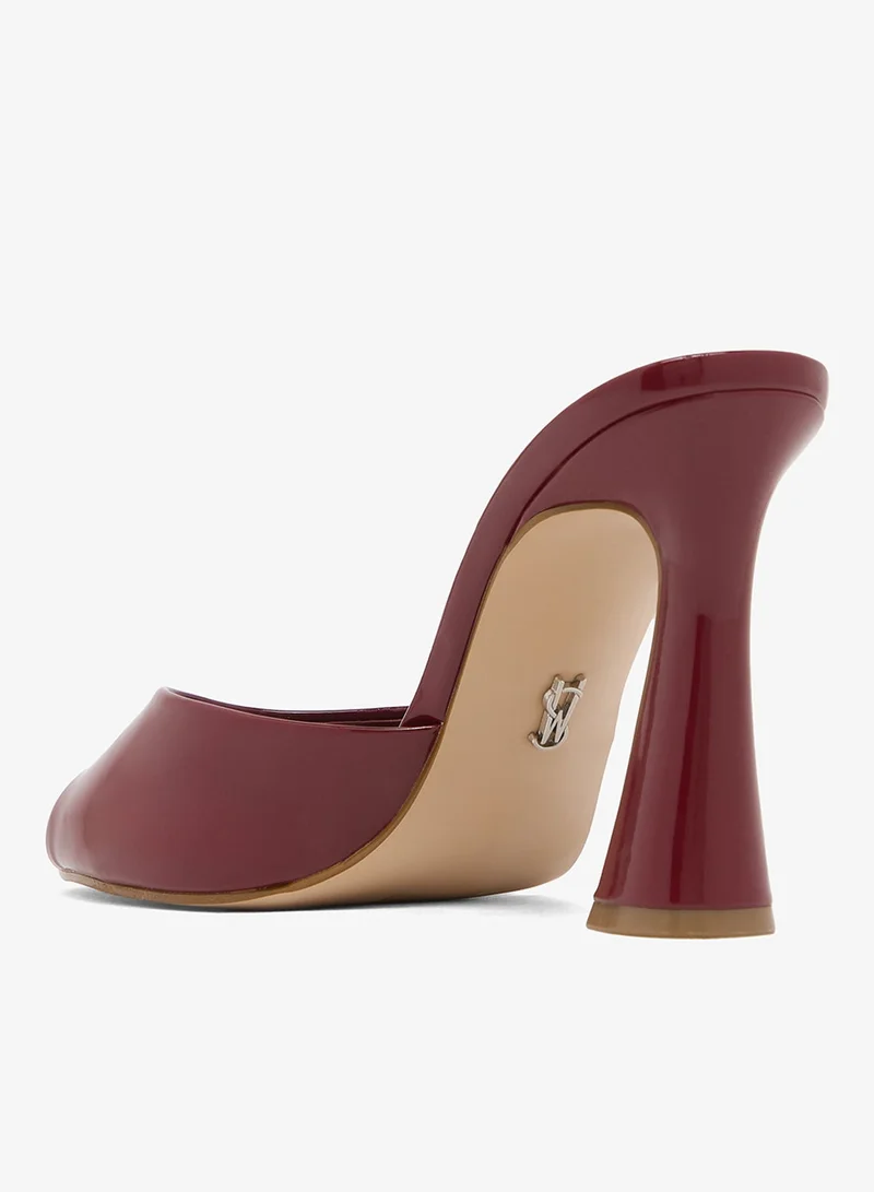 Steve Madden WHITE MULTICOLOR PRESECCO Glossy Peep Toe Heeled Sandals for Women | Best Price UAE