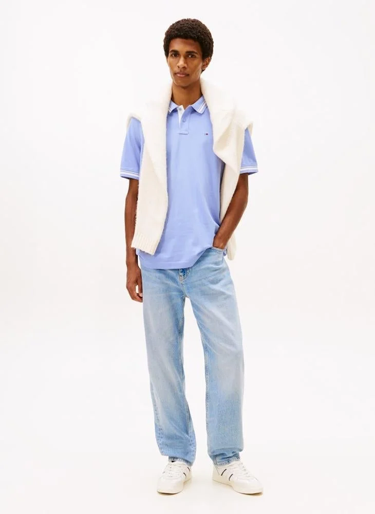 TOMMY JEANS  Tipped Polo for Men | Best Price UAE