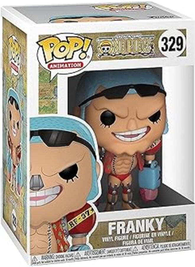 Funko Funko POP! Animation Shonen Jump One Piece Franky - Collectable Vinyl Figure - Gift Idea - Official Merchandise - Toys for Kids & Adults - Anime Fans - Model Figure for Collectors and Display 