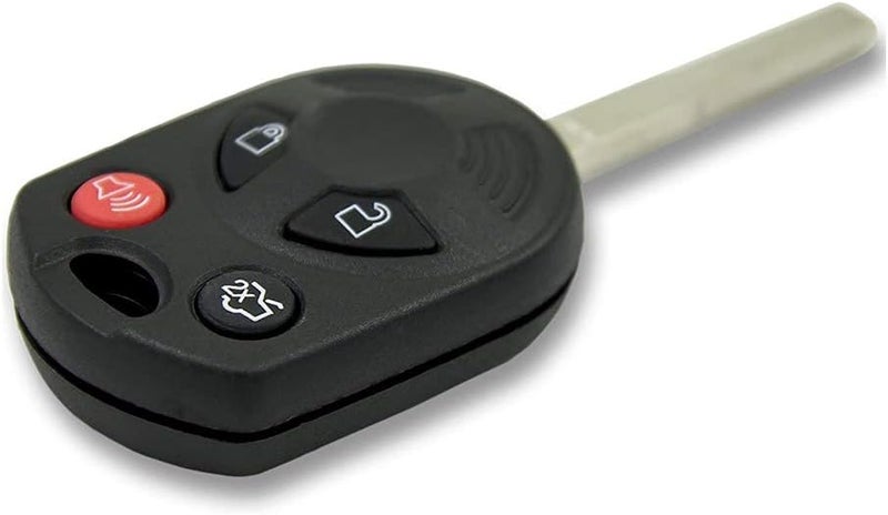 Keyless2Go Replacement for 2 New Uncut Keyless Remote Head Key Fob for Ford Vehicles - Image 2