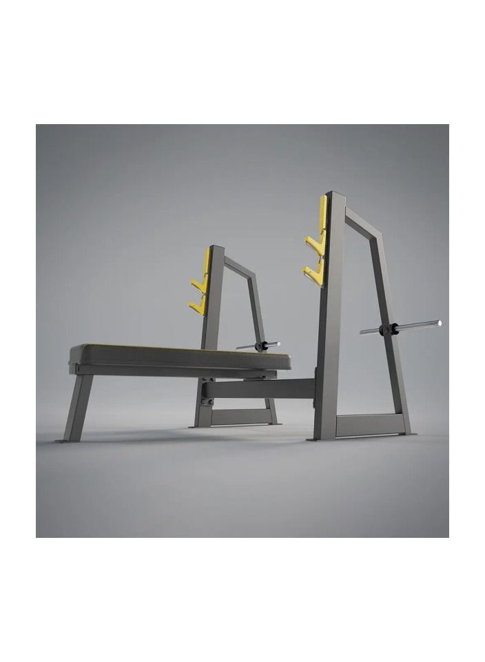 DHZ FITNESS Fitness Olympic Flat Bench Press E3043  - Image 2