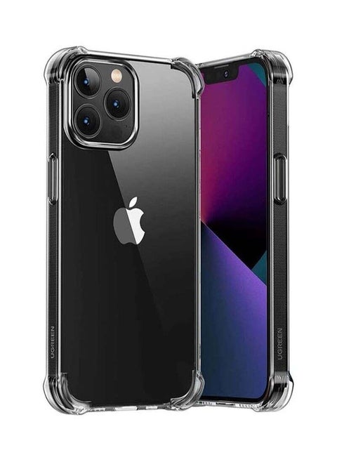 Clear Case Compatible with iPhone 13 Pro Max Transparent Cover TPU Protective Case with 4 Corners Bumper Shockproof Soft Scratch-Resistant Anti-Drop Slim Thin Case for iPhone 13 Pro Max 6.7Inch Transparent