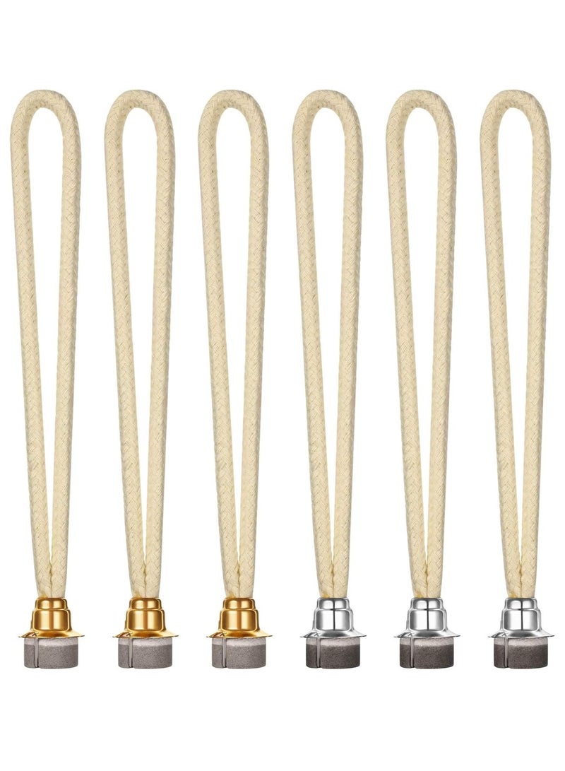 SYOSI 6 Pieces Oil Lamp Wick Replacement, Catalytic Replacement Air Control Burner Lamps for Diffuser Aromatherapy, Fragrance Aromatherapy - Image 1