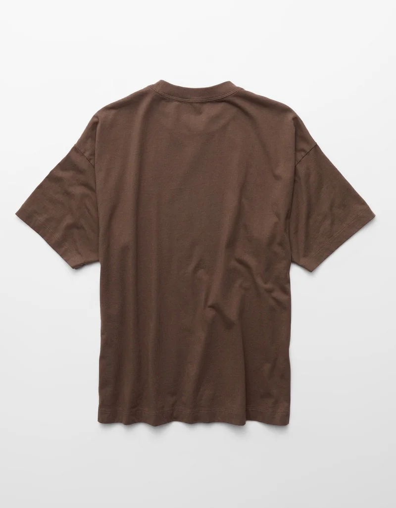 American Eagle  AE Oversized Crewneck T-Shirt for Men | Best Price UAE