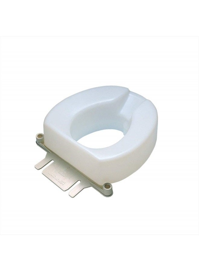 SP Ableware Maddak Tall-Ette 2-Inch Elevated Toilet Seat Compatible with Elongated and Standard Toilets (725831002) - Image 2