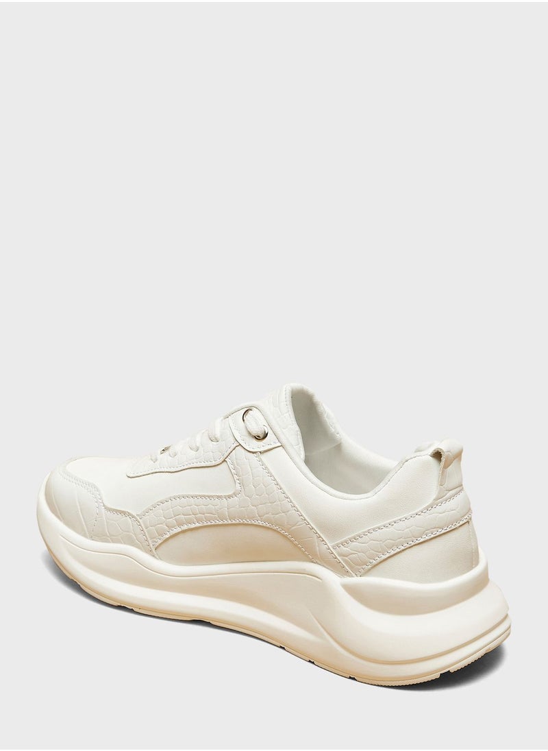shoexpress - Lace Up Low Top Sneakers - Image 1