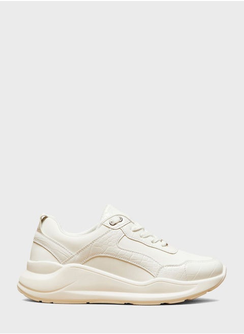 Lace Up Low Top Sneakers