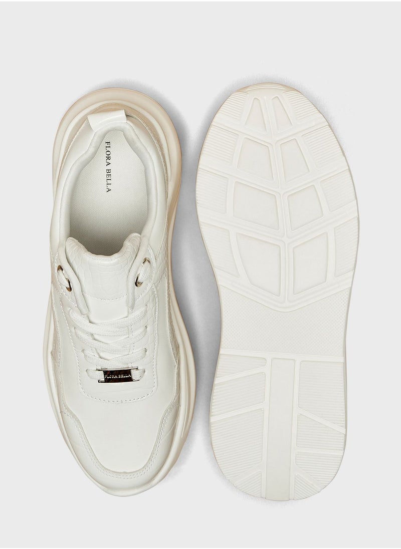 shoexpress - Lace Up Low Top Sneakers - Image 1