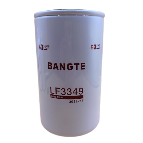 BANGTE LF3349 Oil Filter FullFlow SpinOn Replaces Donaldson P558615 5083285AA BT7349 LF3894 LF3972 Fits Dodge Ram Truck 2500 3500 4500 5500 Cummins Diesel Engine 59L 19892007 67L 20072020 - Image 1