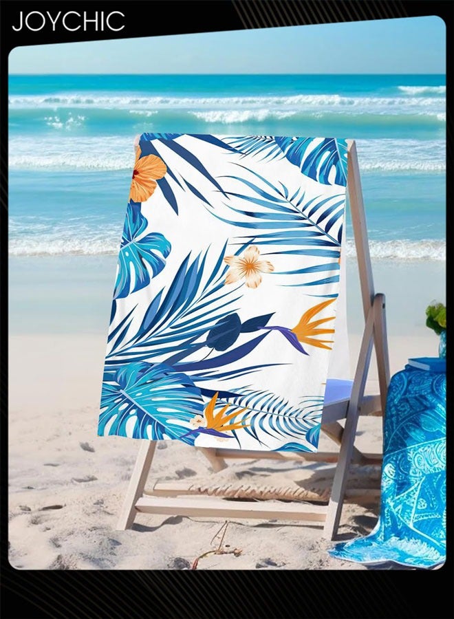 Joychic Microfiber Lightweight Beach Towel 150*70cm Quick Dry Towel for Swimmers Sand Proof Beach Absorbent Towel for Travel Swim Yoga - Image 2