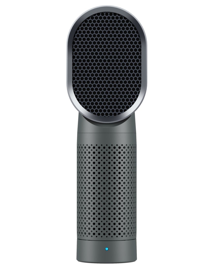 Portable Air Purifier For Home Office Kids Room Activate Carbon And Easy Filter Replacement Miro Miro Grey - Image 1