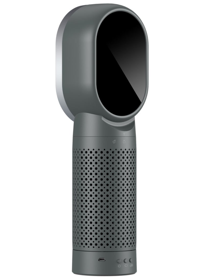 Portable Air Purifier For Home Office Kids Room Activate Carbon And Easy Filter Replacement Miro Miro Grey - Image 5
