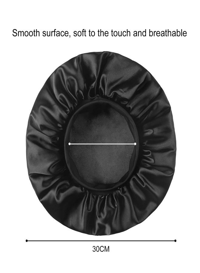 وهاواي 8 Pack Satin Bonnet Silk Hair Bonnet for Sleeping, Hair Sleep Bonnets for Women, Large Wide Soft Band Sleep Cap for Curly Hairs Braids - Image 2