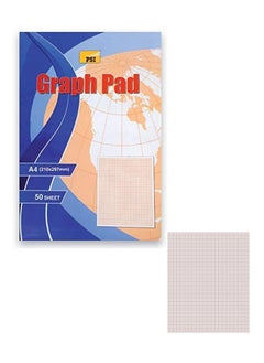 Psi A4 Graph Pad With 50 Sheets  - Image 1