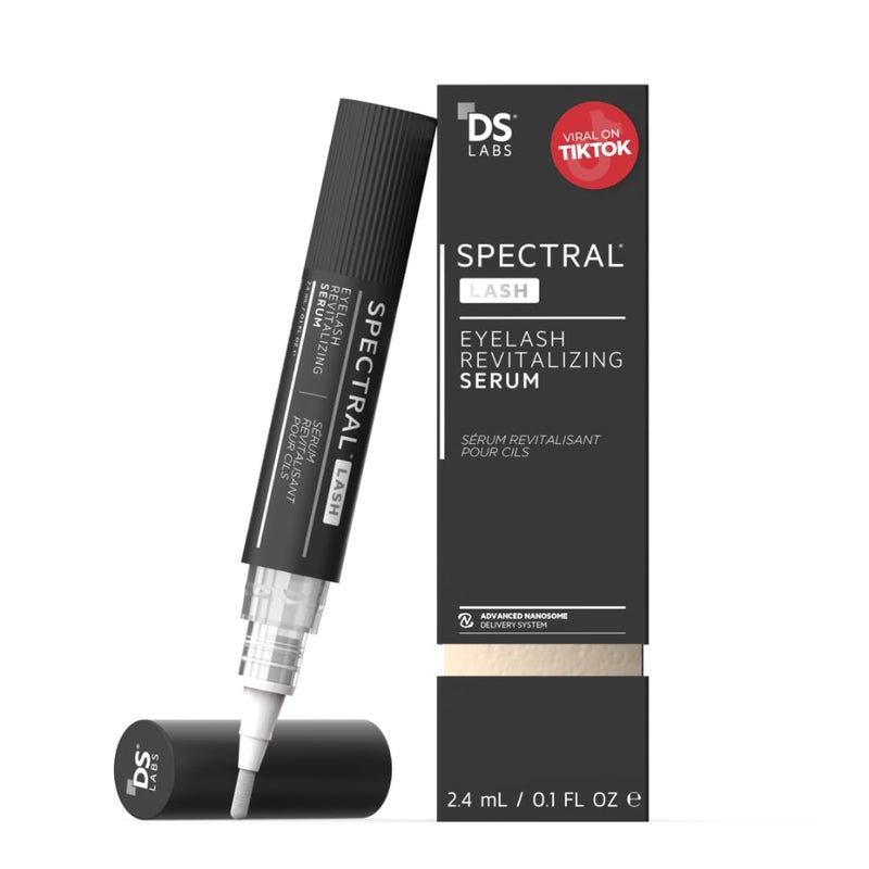 DS Labs SpectralLASH Eyelash Conditioning Serum Supports Longer Fuller Thicker Looking Lashes Safe for Lash Extensions OilFree Paraben Sulfate Free Cruelty Free