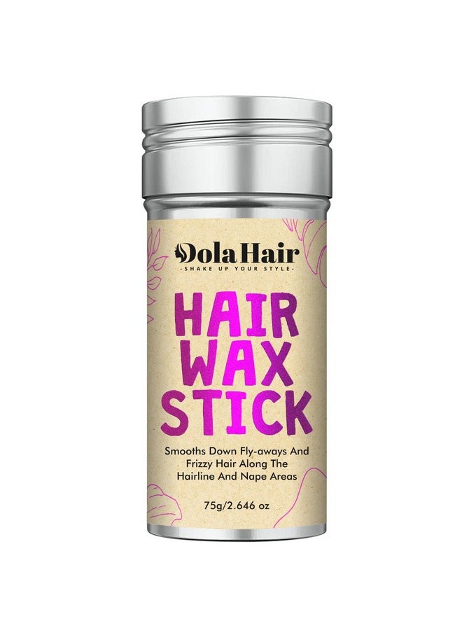 Dolahair Dolahair Hair Wax Stick - Flyaway Control and Styling Pomade for Kids, Women, and Men - Hair Bun Maker and Accessorie (1 Pack of Wax)  - Image 1