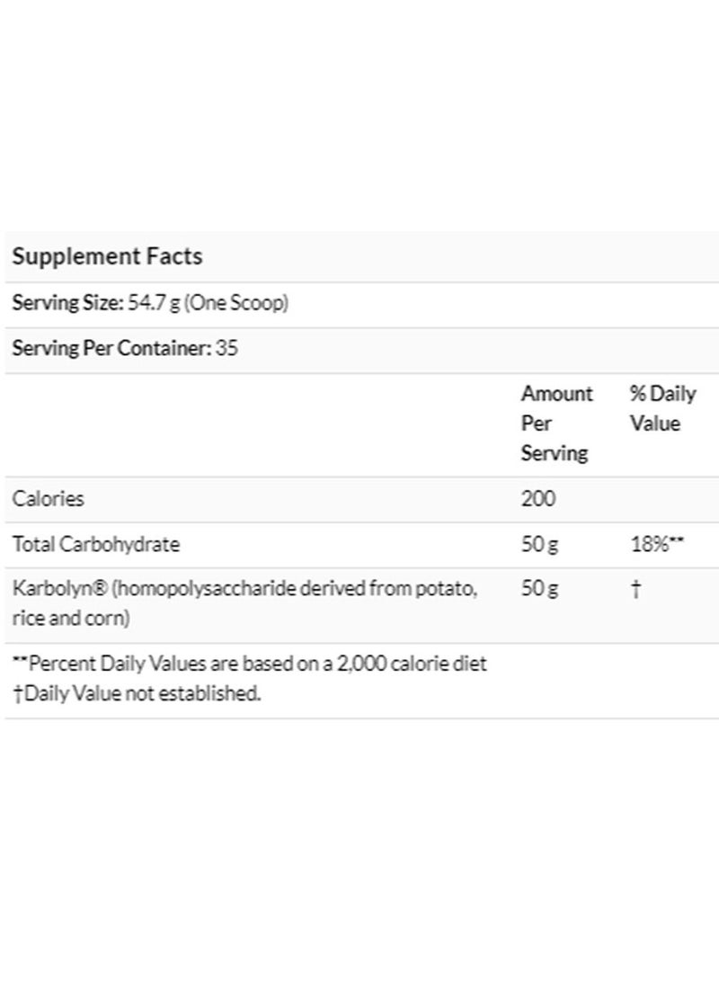إي إف إكس سبورتس مكمل الكربوهيدرات كاربولِن - فراولة - (4 باوند) - Image 2