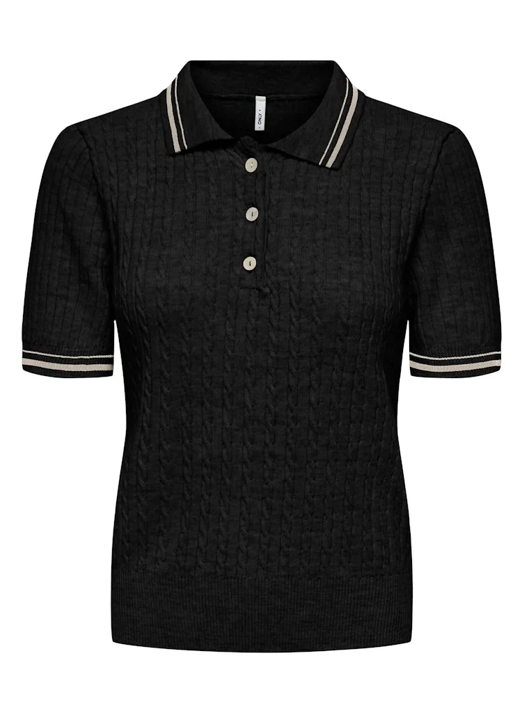 ONLY ONLCANTON SS POLO PULL KNT