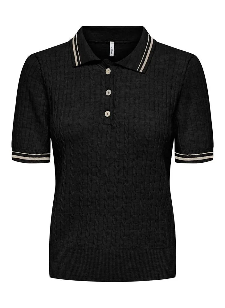 Only ONLCANTON SS POLO PULL KNT