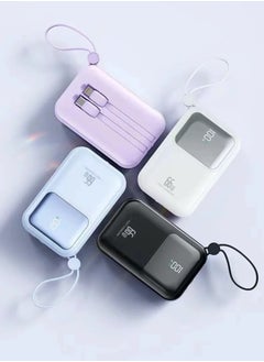 xinzhen PB-180 10000mAh Power Bank Wireless Quick Charging and Portable Design Black  - Image 5
