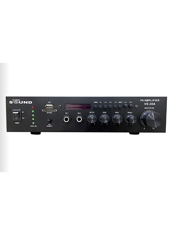 View Sound - view sound Public Address power amplifier - Black*gold -VS-30A - Image 1