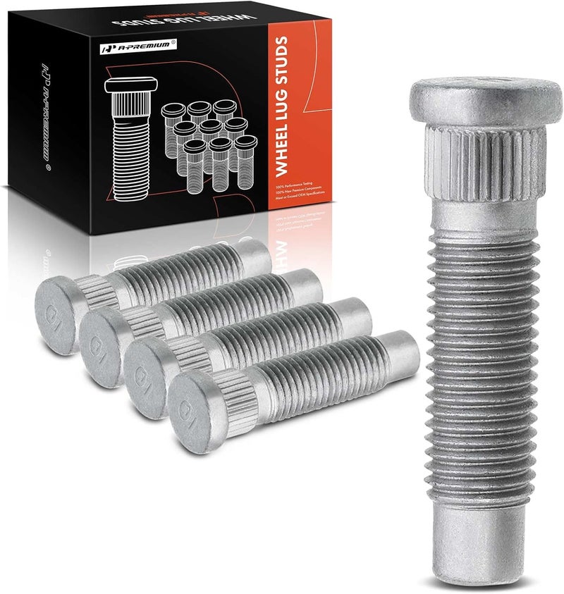 A-Premium M12-1.50 Wheel Studs Set for Chevrolet, GMC, Cadillac, and Buick - 5 Pieces - Image 1