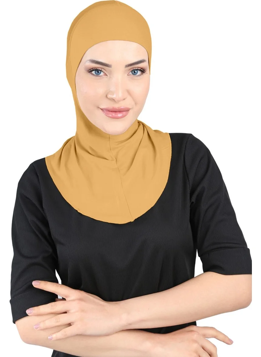 Ecardin Clima Fit Hijab Bone - St 228 Mustard