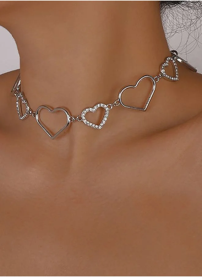 ستايلي Heart Design Necklace