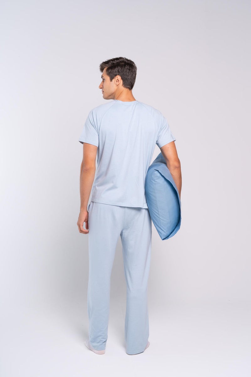 Carina Round Neck Pyjama Set - Image 3