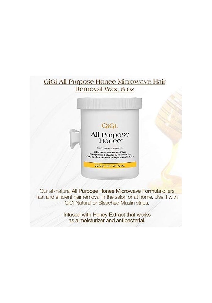 GiGi All Purpose Honee Microwave Hair Removal Wax - Image 3