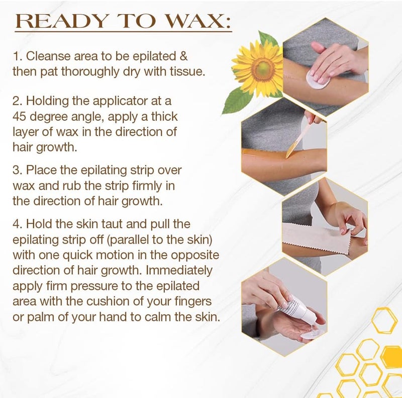 GiGi All Purpose Honee Microwave Hair Removal Wax - Image 5