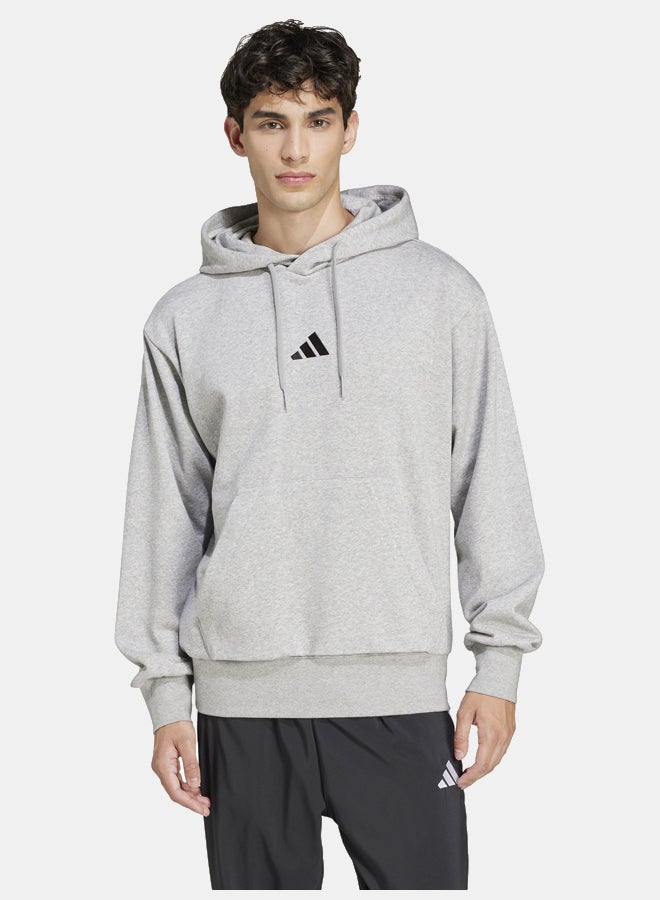 Adidas essentials feelcozy fleece men's hooded sweatshirt  - Image 1