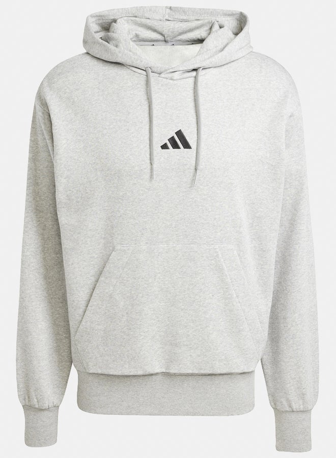 Adidas essentials feelcozy fleece men's hooded sweatshirt  - Image 2