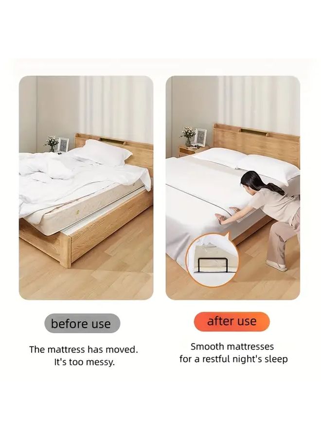 1pc Mattress Retainer Bar Adjustable Non Slip Clamp Durable Polypropylene Bedding Accessory - Image 4