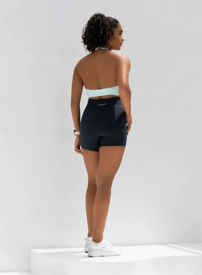 Mohuki Light Blue Active Halterneck Bra for Women | Best Price UAE