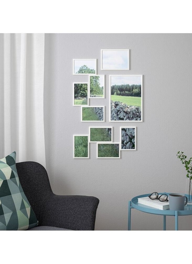 Generic - Collage Frame for 4 Photos White 21x41 Cm - Image 1